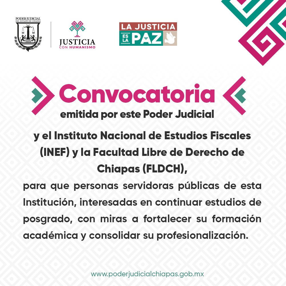 Convocatoria Maestria