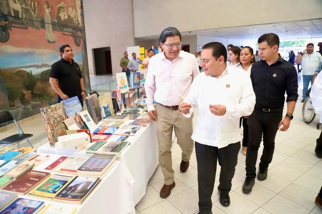 INICIA 1ª FERIA DEL LIBRO “LA JUSTICIA ES LA PAZ” EN EL PODER JUDICIAL