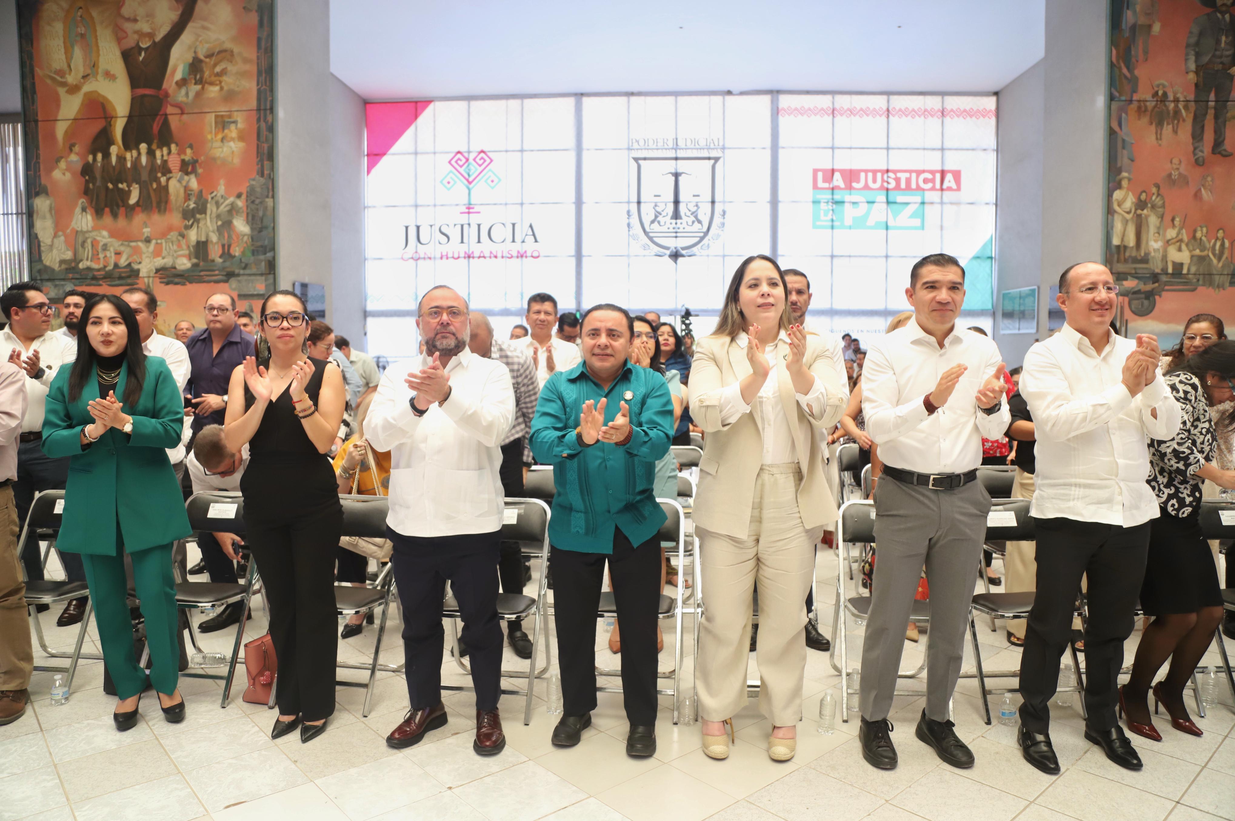 INICIA PODER JUDICIAL CONMEMORACIÓN DE LOS 200 AÑOS DE JUSTICIA EN CHIAPAS
