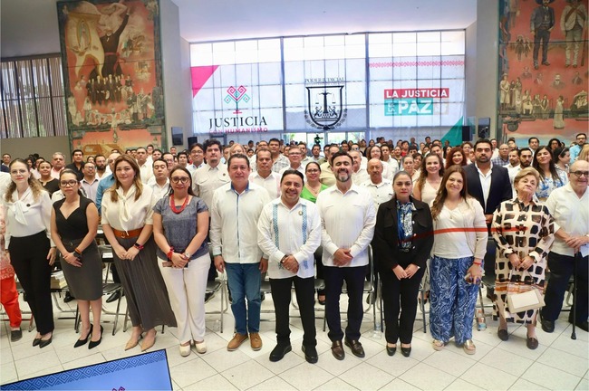 CONSOLIDACIÓN DE LOS MECANISMOS ALTERNATIVOS FORTALECE LA JUSTICIA EN CHIAPAS: MORENO GUILLÉN